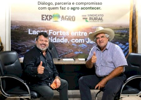 Carlos Bernardo visita Sindicato Rural de Dourados e destaca a 60ª Expoagro