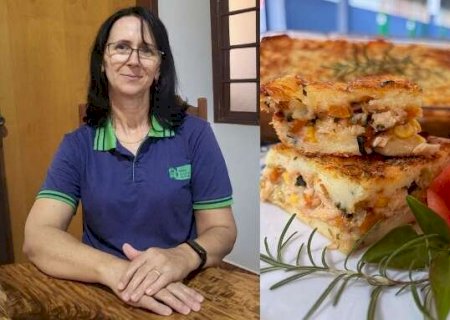 Receita de torta de mandioca rende pr&ecirc;mio nacional a merendeira de MS