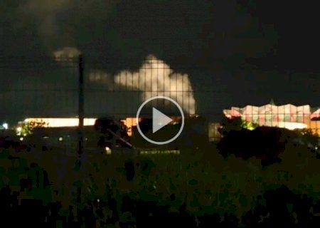 Fuma&ccedil;a encobre shopping na sa&iacute;da para Cuiab&aacute;