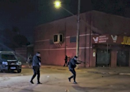 Opera&ccedil;&atilde;o termina em confronto e tiros no Jardim Noroeste