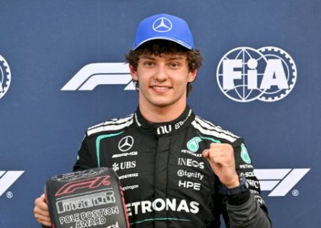 Antonelli surpreende Verstappen e conquista a pole no GP de M&ocirc;naco