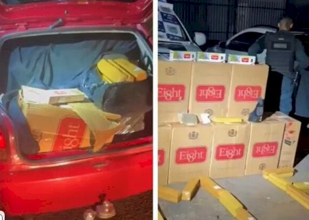 Operação desmantela grupo criminoso e apreende drogas, cigarros e veículos
