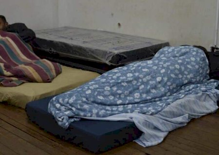 Sensa&ccedil;&atilde;o t&eacute;rmica de -2,9&deg;C leva 80 pessoas ao abrigo; 20 recusam ajuda