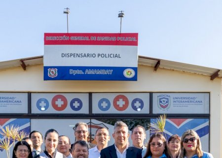 Universidad Interamericana e Associação de Familiares da Polícia Nacional firmam convênio para ampliar atendimento à saúde e formação médica em Amambay