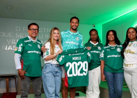 Palmeiras renova contrato de Murilo até 2029