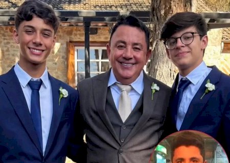 Filhos de Cristiano Araújo emocionam fãs em casamento de Felipe Araújo