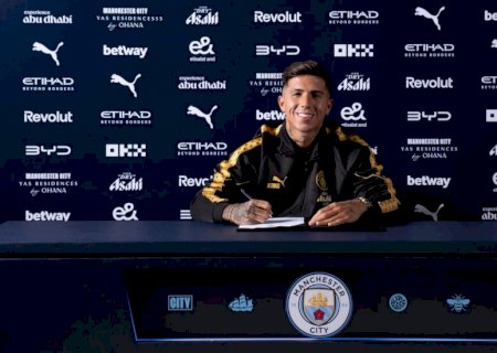 Manchester City contrata Enzo Fernández, agora ex-Chelsea, por R$ 870 milhões