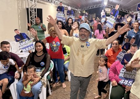 Carlos Bernardo dobra citações e chega a 2,6% na disputa pela Câmara Federal em MS