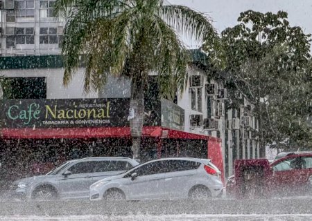 Frente fria leva chuva ao Centro-Oeste e parte do Norte do país