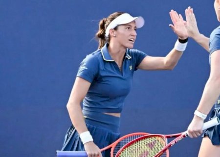 Luisa Stefani vai às quartas de final nas duplas femininas do US Open