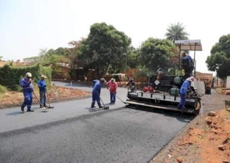 Prefeitura investe R$ 39 milh&otilde;es para asfalto em 10 bairros de Campo Grande