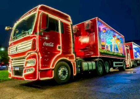 Caravana de Natal da Coca-Cola tem data marcada em quatro cidades de MS