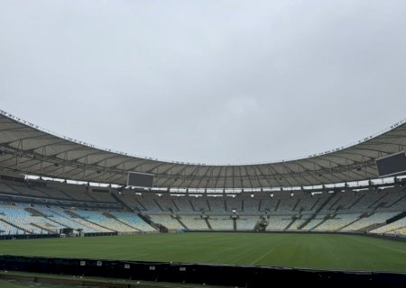 Veja imagens do gramado do Maracanã um dia depois de Vasco x Boca Juniors