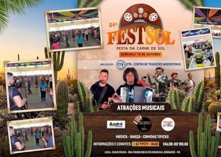 Festa da Carne de Sol reúne culinária nordestina e forró no domingo em Dourados
